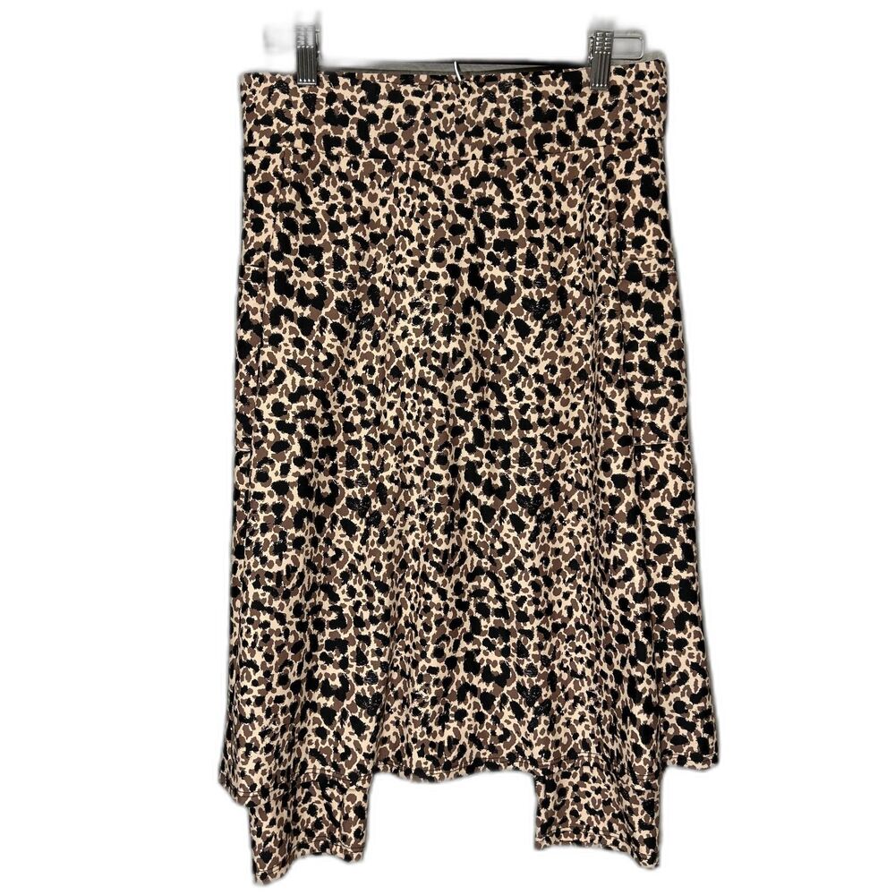 Kamp Kloz Small Leopard Print Skirt with Leggings underneath